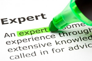 definition of an expert